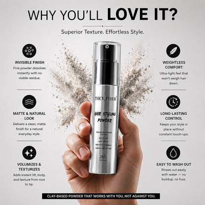 Thick Fiber Hair Styling Powder -26g