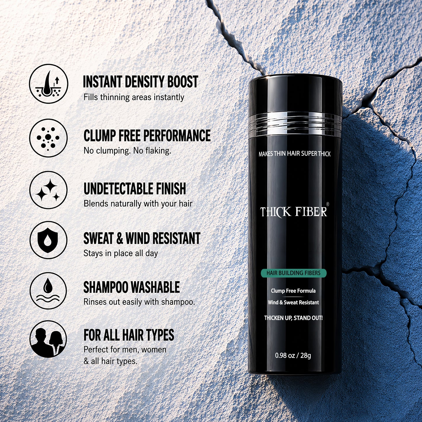 Hair Fibers 25g - Single Bottle