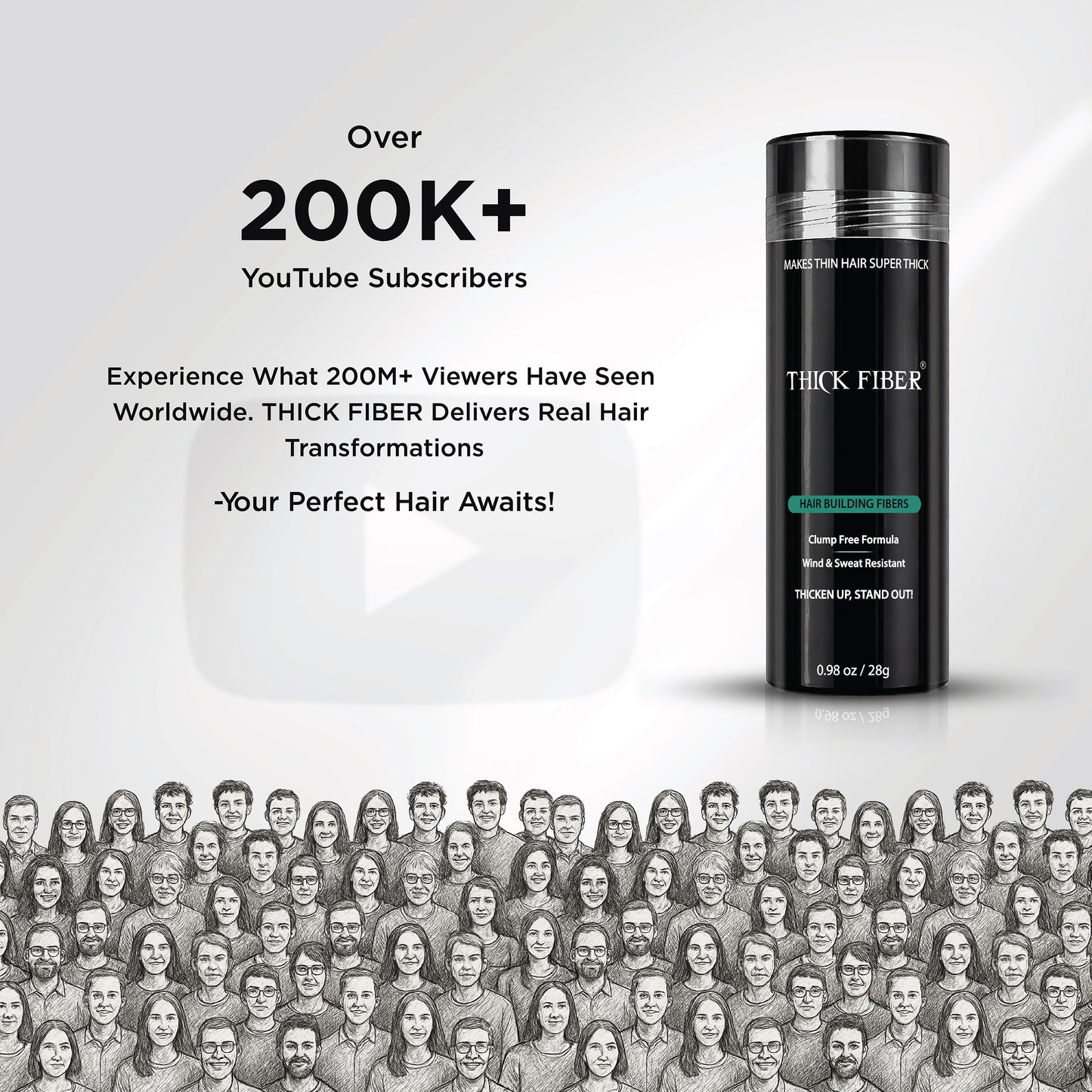 Hair Fibers 25g - Single Bottle